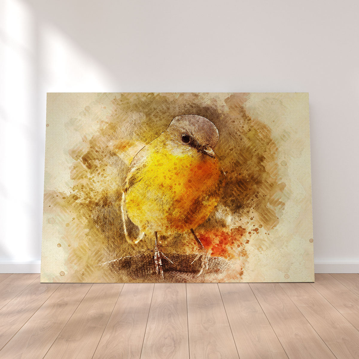 Charming Little Bird Wall Art by Denise Dundon
