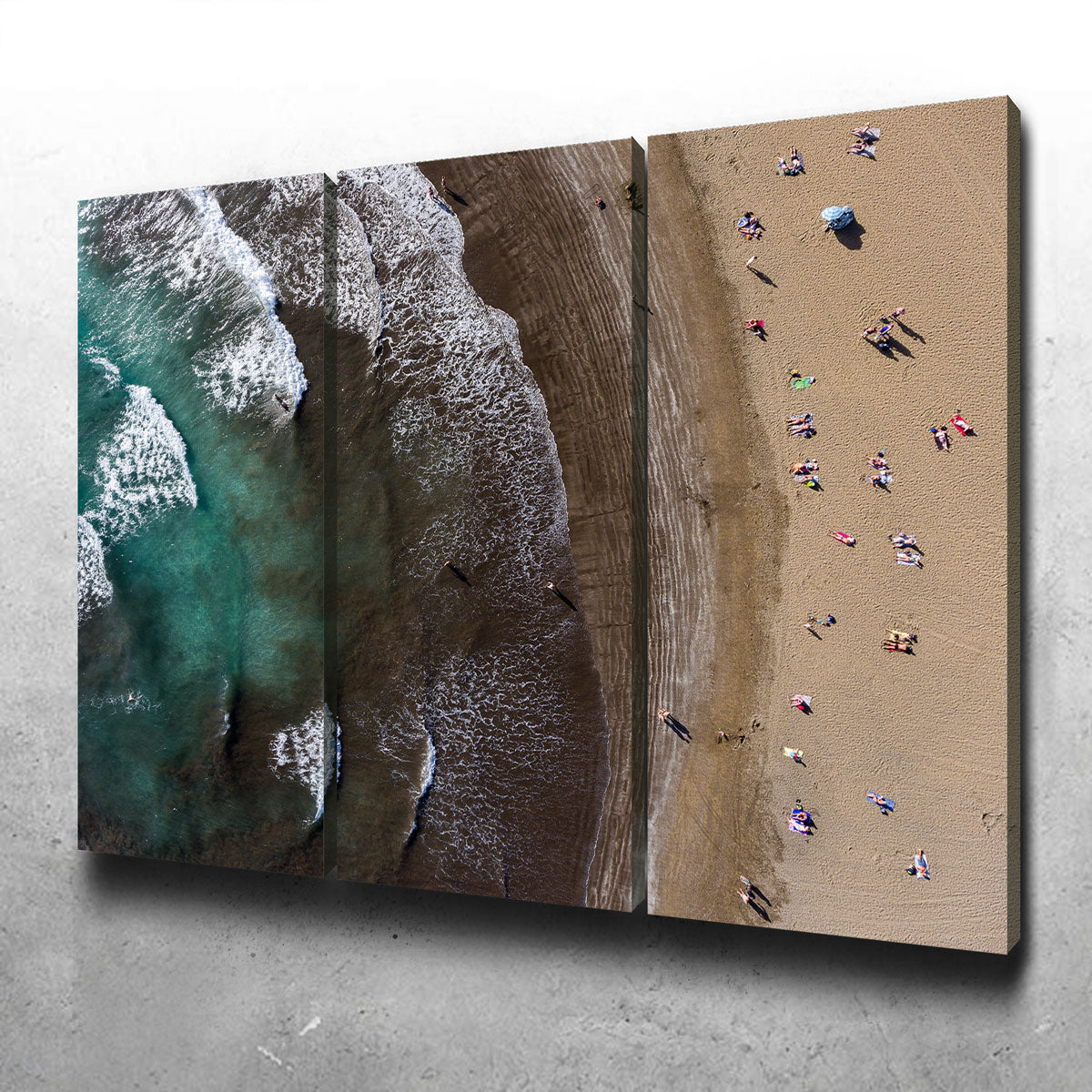 Stunning Day at the Beach Wall Art by Karolis Janulis