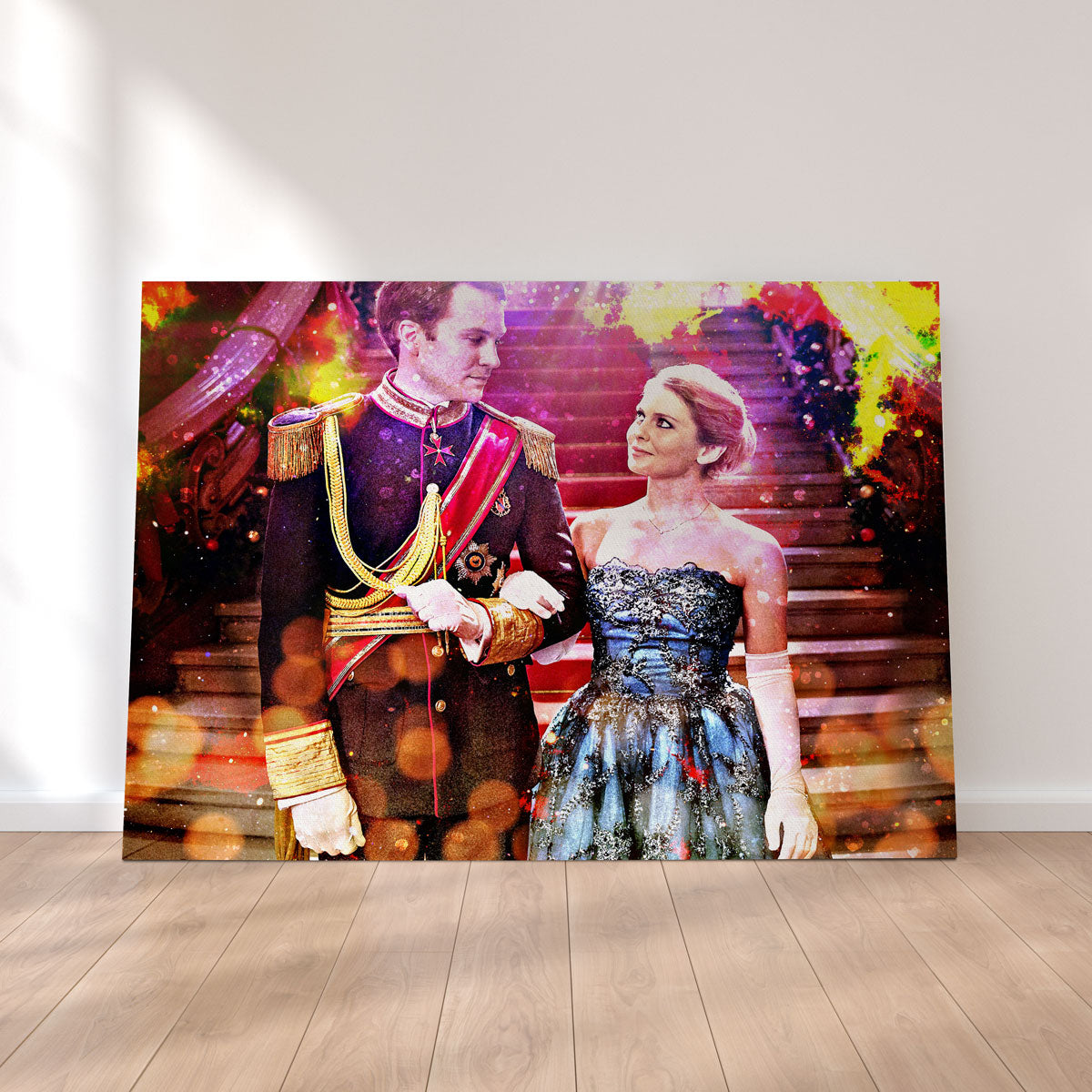 Exquisite Christmas Prince Wall Art for Festive Decor