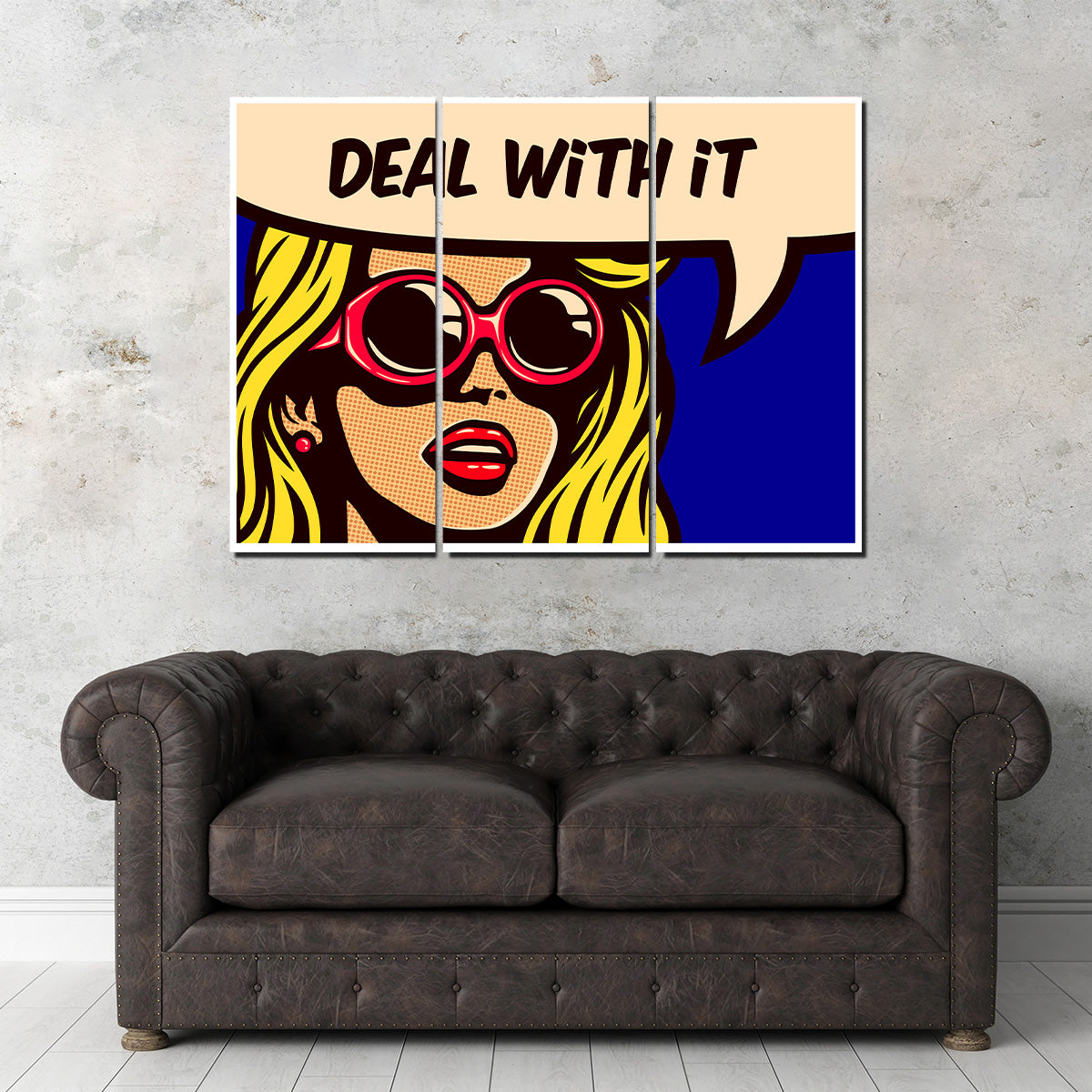 Eye - Catching Deal With it Wall Art for Stunning Decor