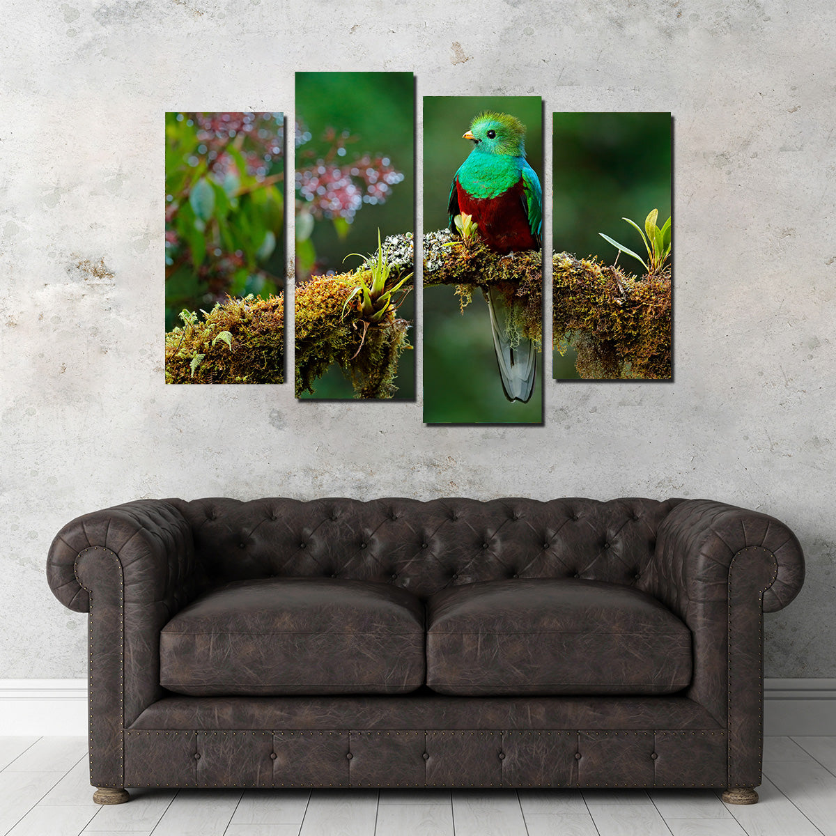 Stunning Resplendent Quetzal Wall Art for a Captivating Home Decor