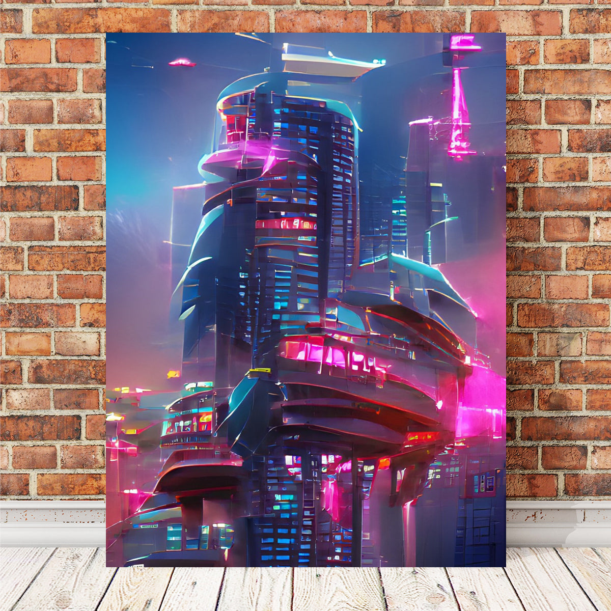 City Future Inspiring Wall Art by Gabriel Ritcey