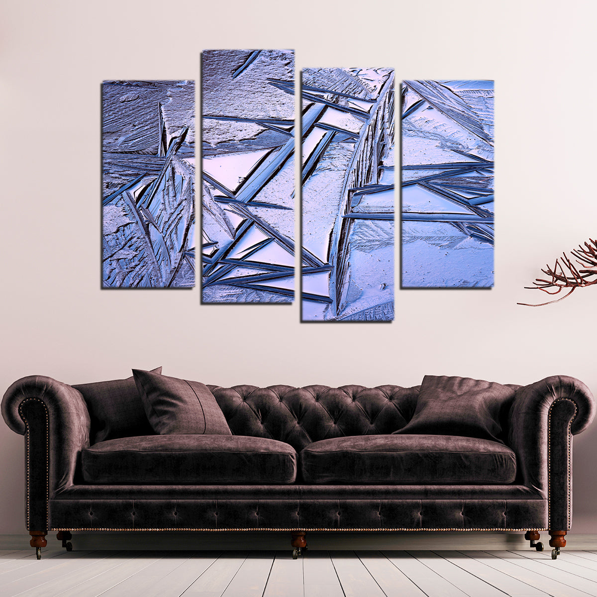 Bog Ice Morning Reflection Stunning Wall Art by Shaun Mayer