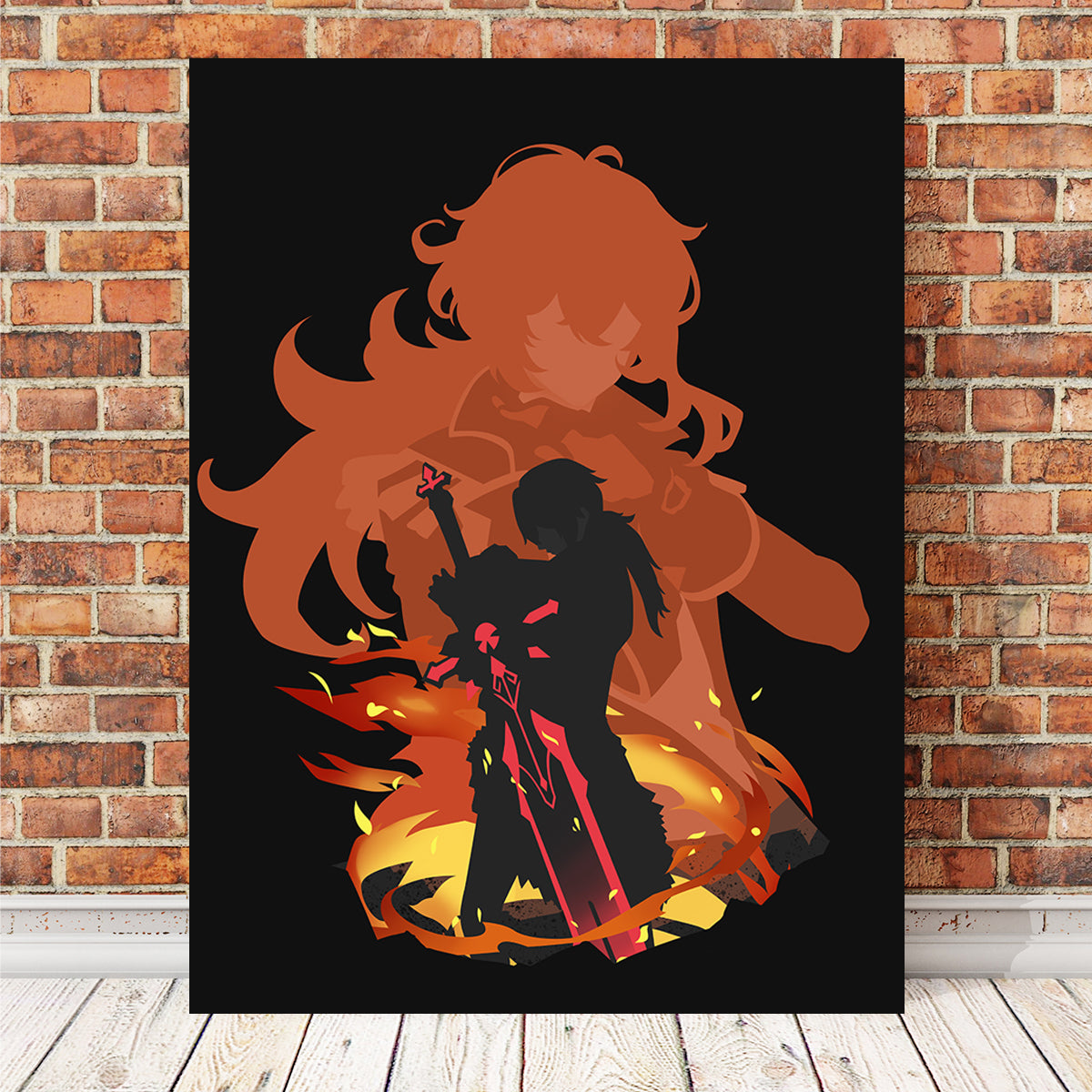 Stunning Diluc Wall Art for Home Decor