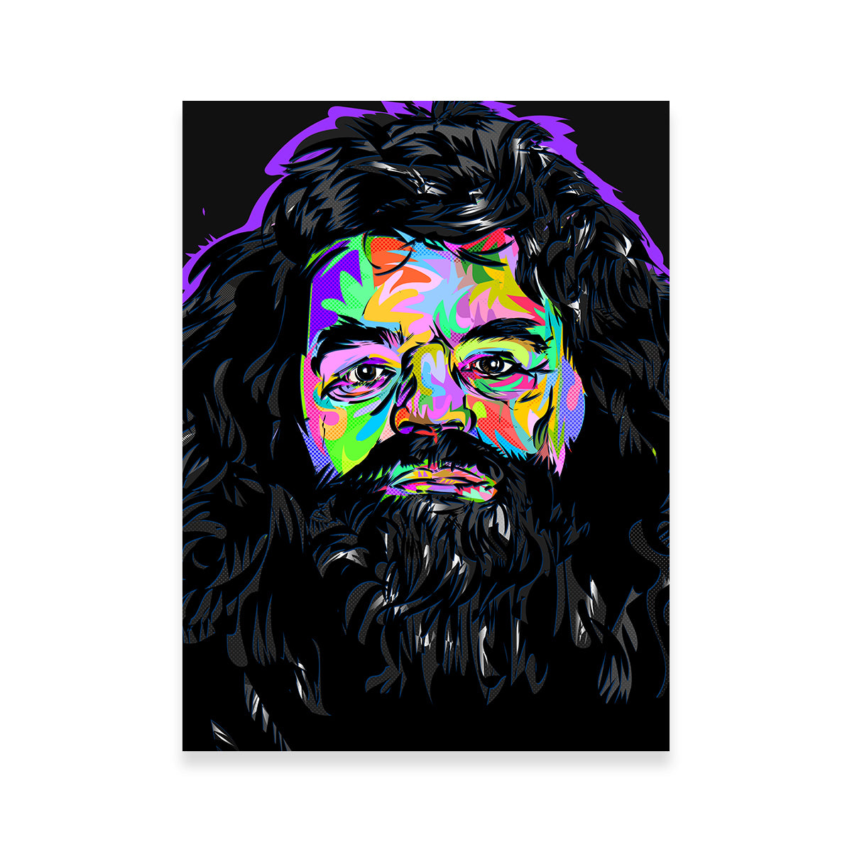 Stunning Rip Hagrid Wall Art for Enthusiasts
