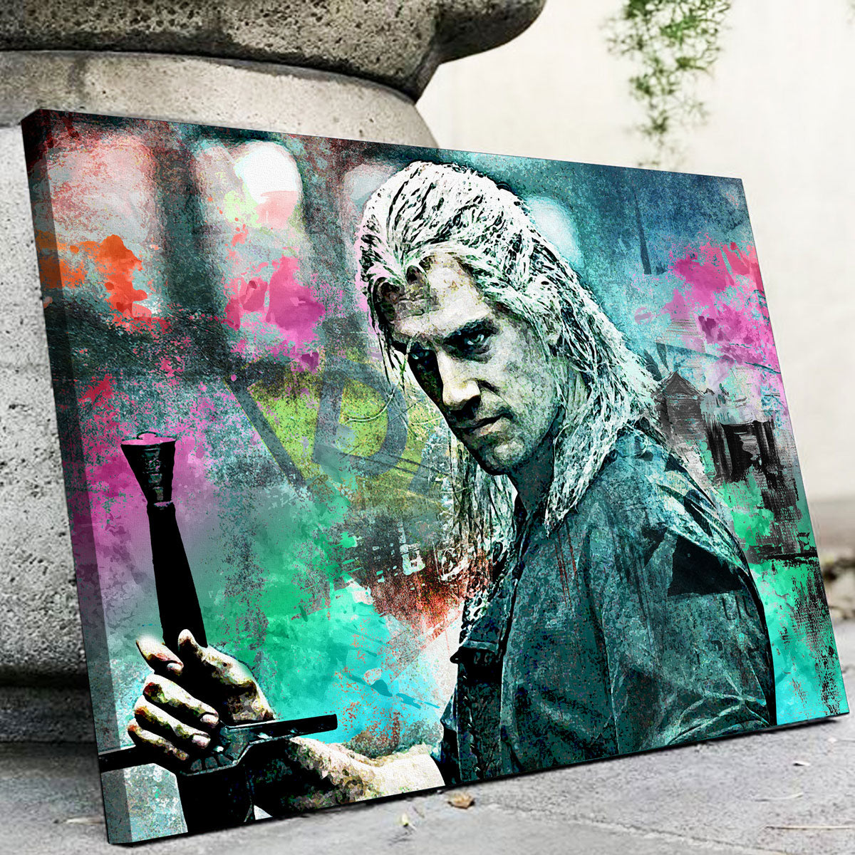 Stunning Geralt of Rivia Wall Art for Your Home Decor