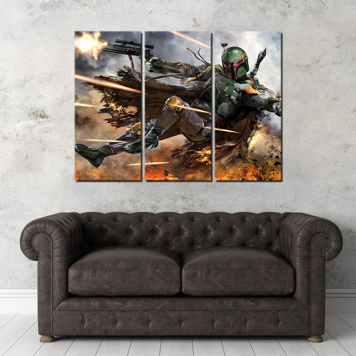 Stunning Boba Fett Wall Art for Your Home Decor