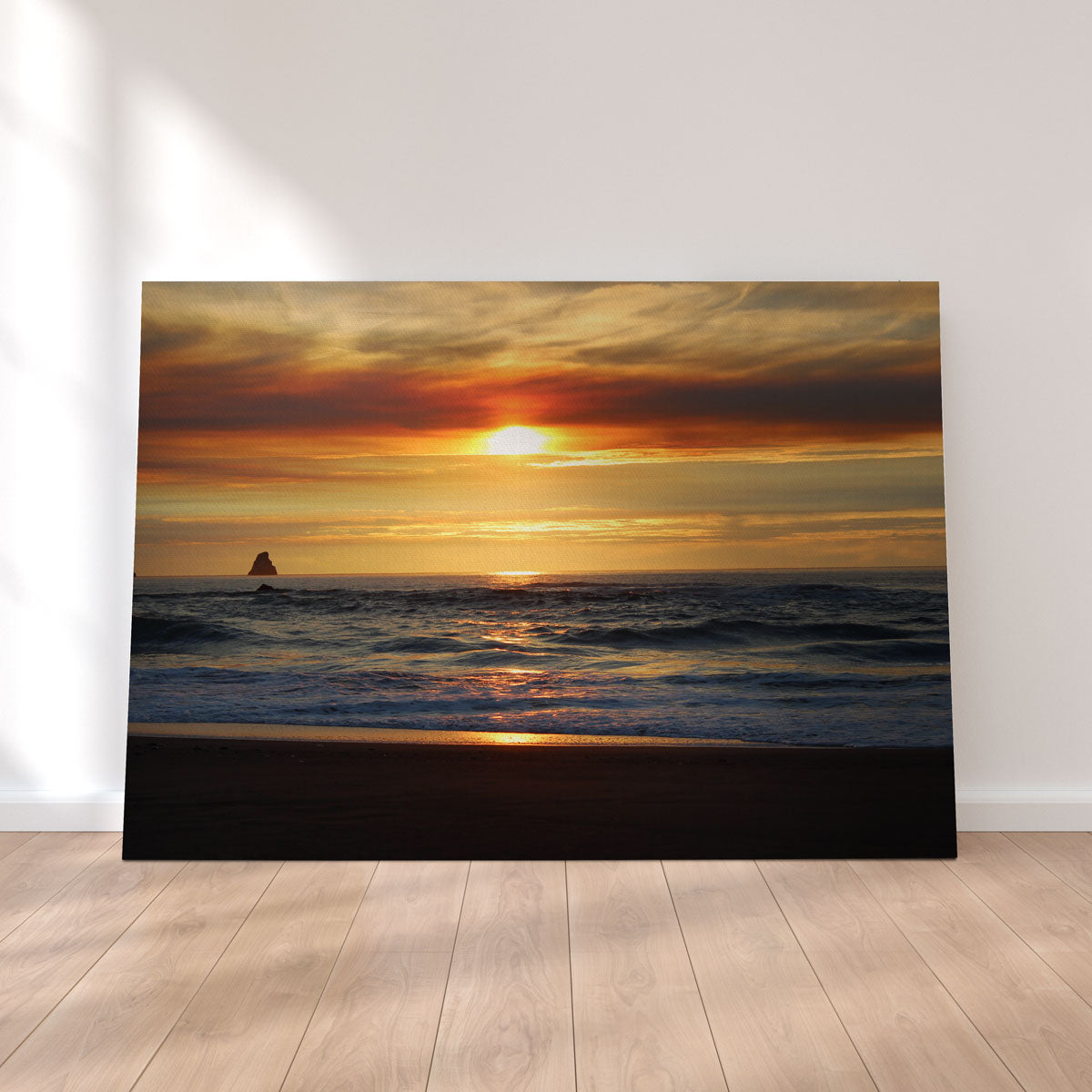 Breathtaking Oregon Coast Sunset Wall Art for Stunning Home Decor