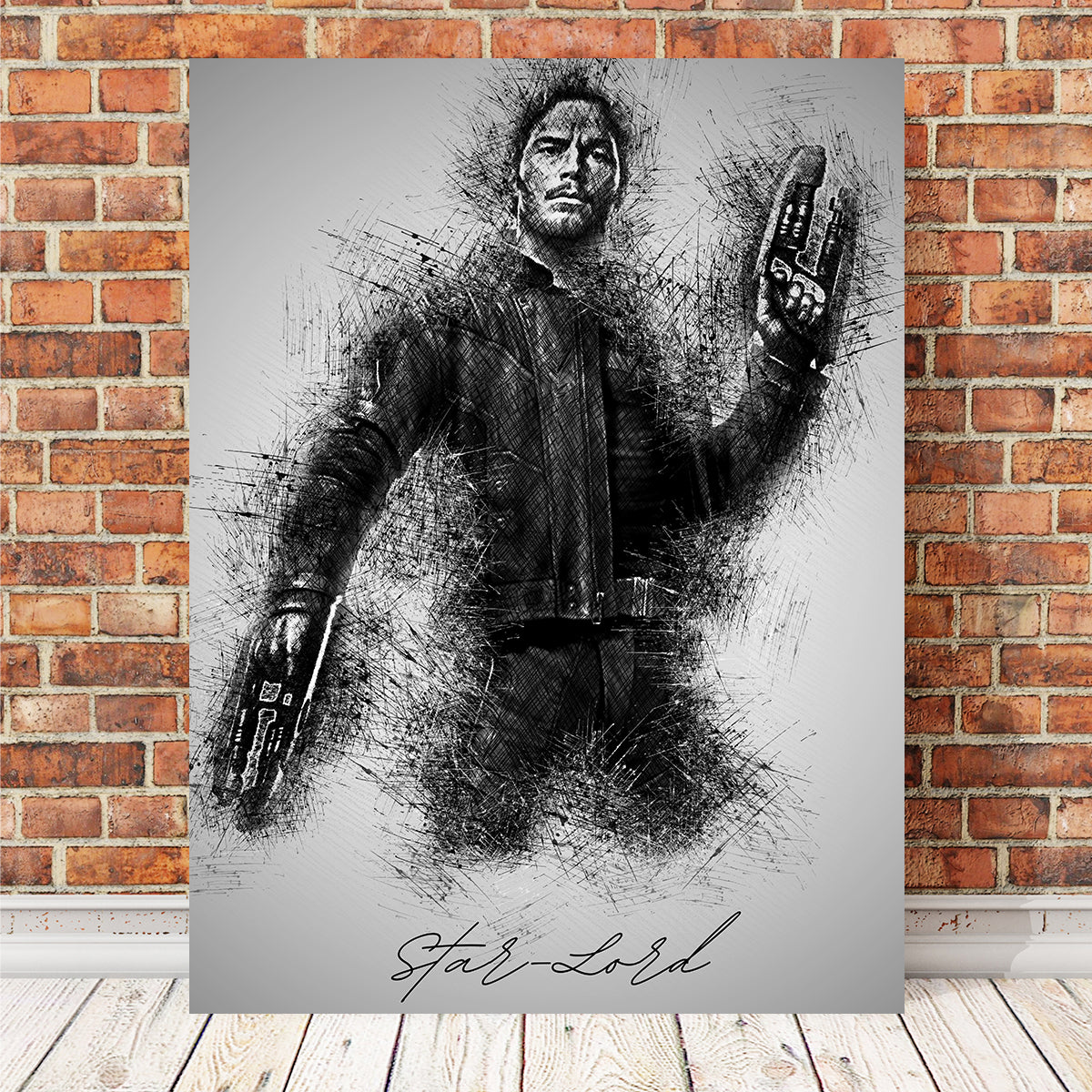 Stunning Star-Lord Wall Art for a Galactic Decor