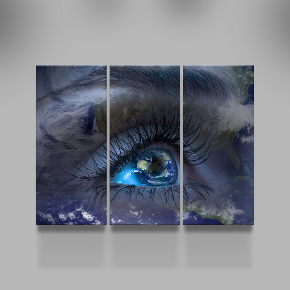 Exquisite Earths Eye Wall Art by George Sorin