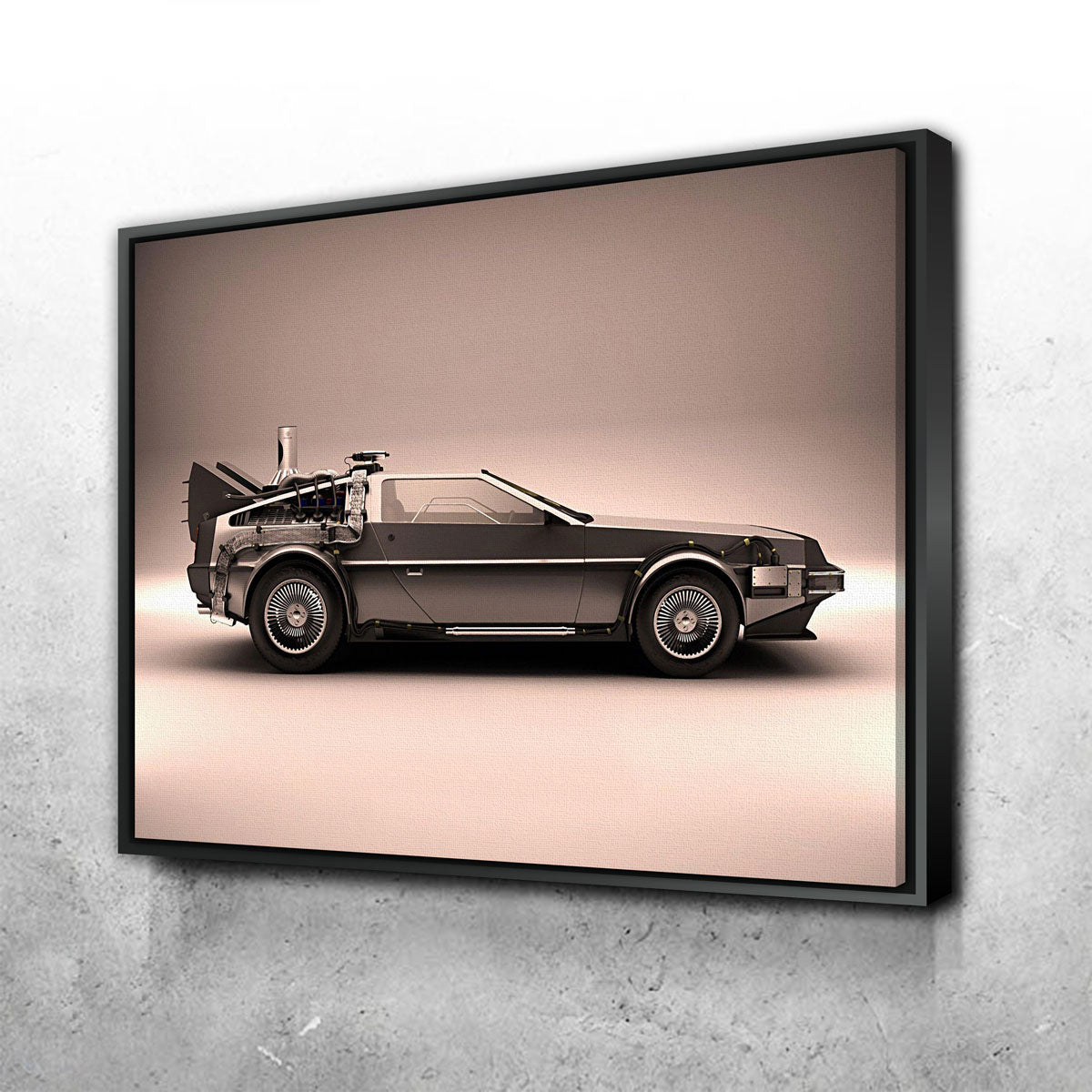 Stylish DeLorean Wall Art for Your Home Decor