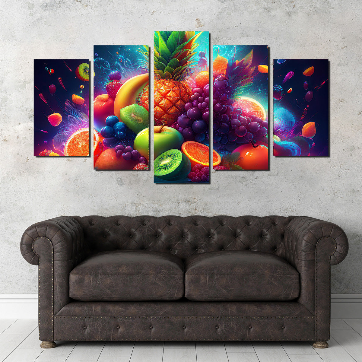 Exquisite Fresh Fruits Wall Art for Stunning Home Decor