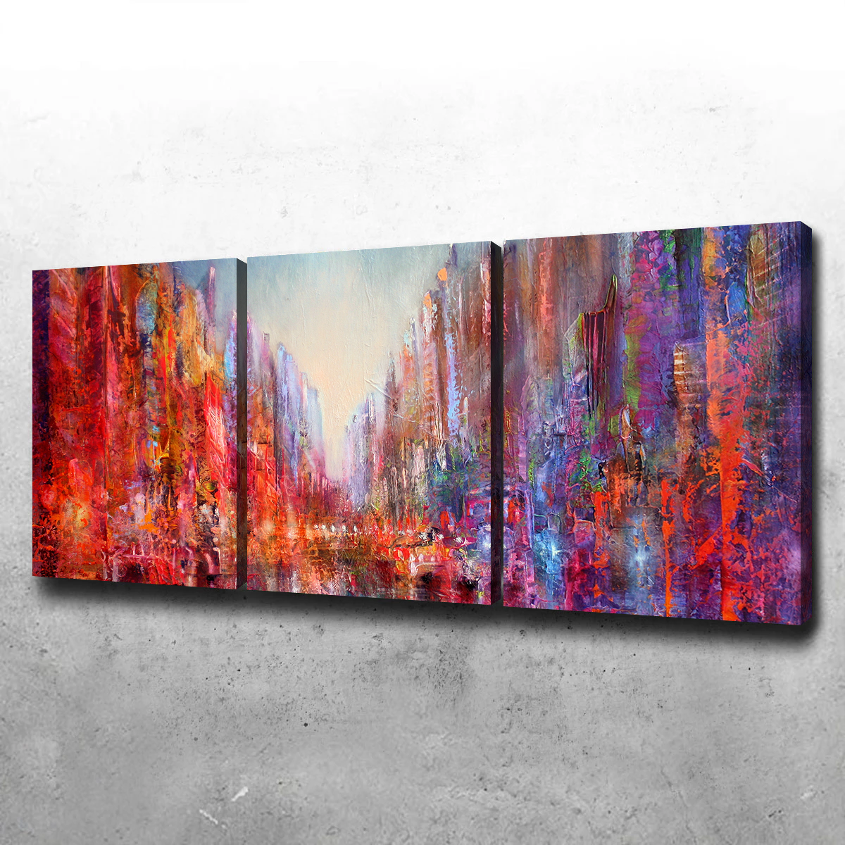 Exquisite Stadt am Fluss Wall Art by Annette Schmucker