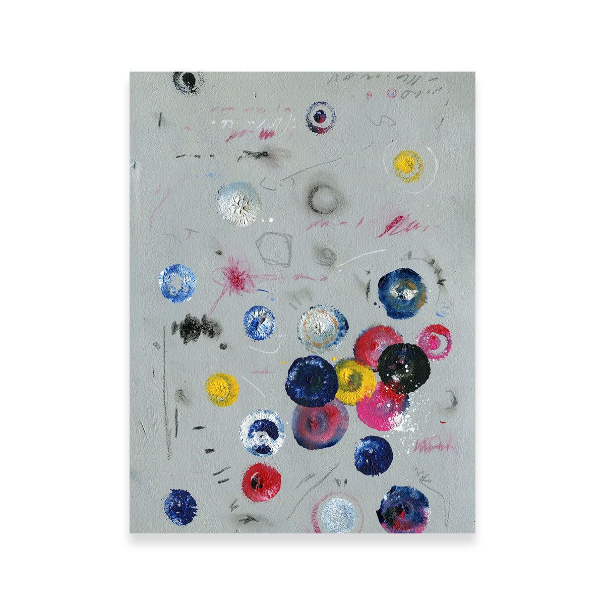 Stunning Circle Grey Wall Art for Modern Interiors