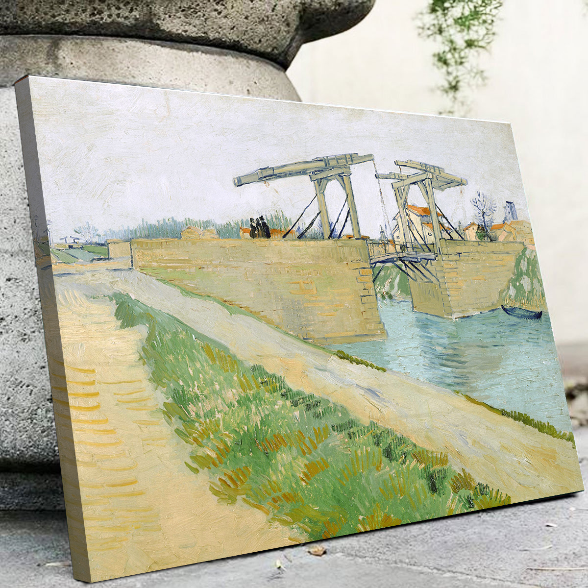 Vincent van Gogh's De brug van Langlois Stunning Wall Art