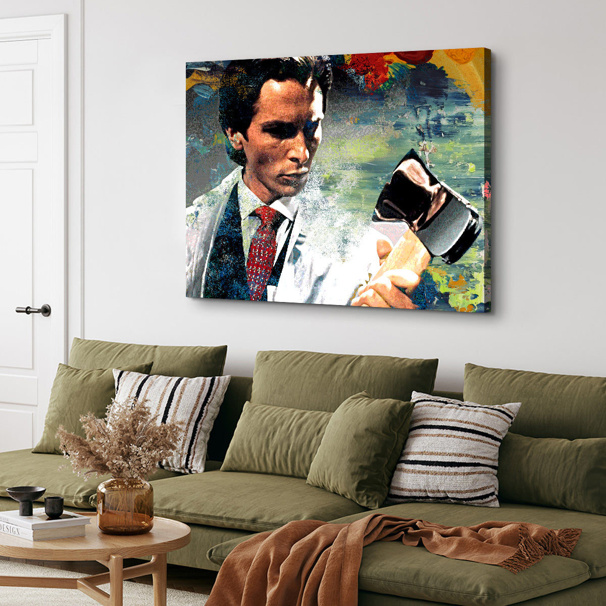 Stylish Raincoat & Axe Wall Art for Your Home Decor