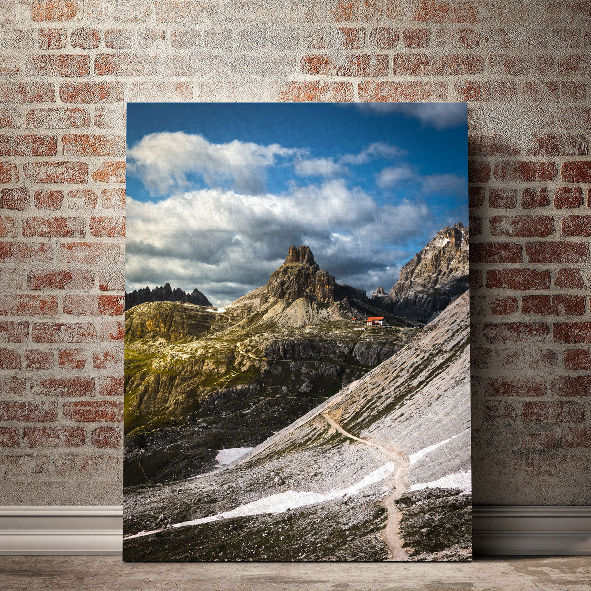 Stunning Rifugio Locatelli Wall Art by Enzo Romano