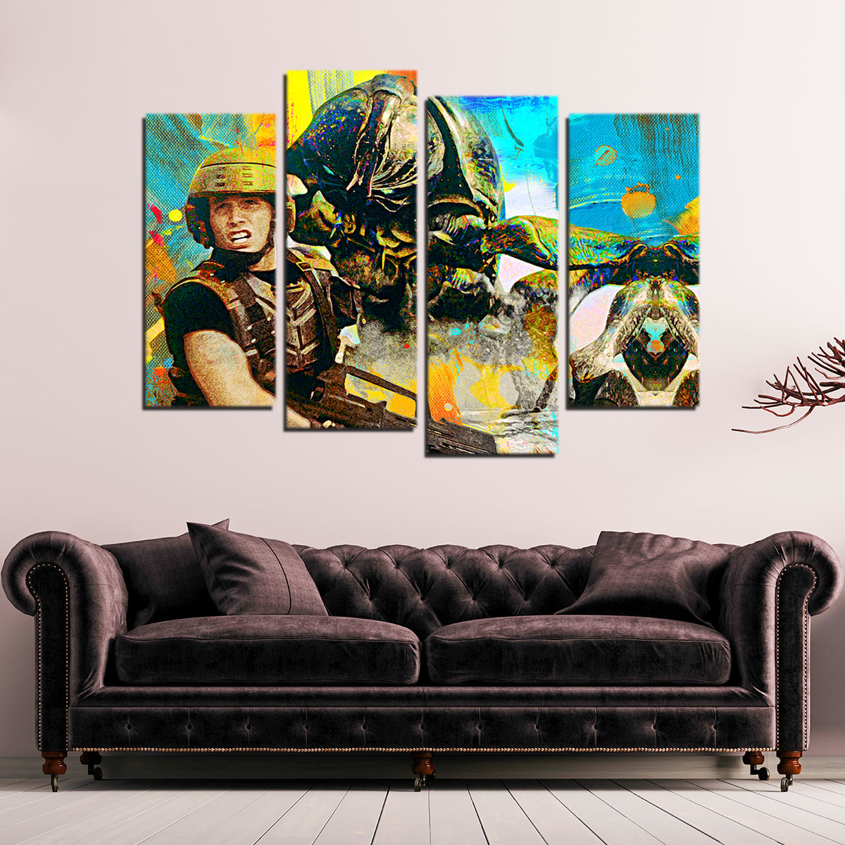 Starship Troopers Stunning Wall Art for Your Home Decor