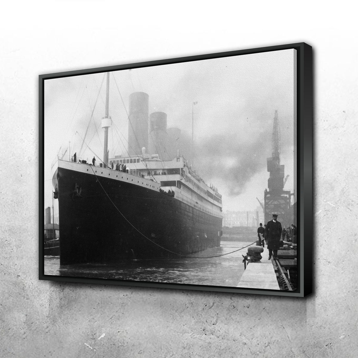 Exquisite RMS Titanic Wall Art - Museum-Quality Canvas Print
