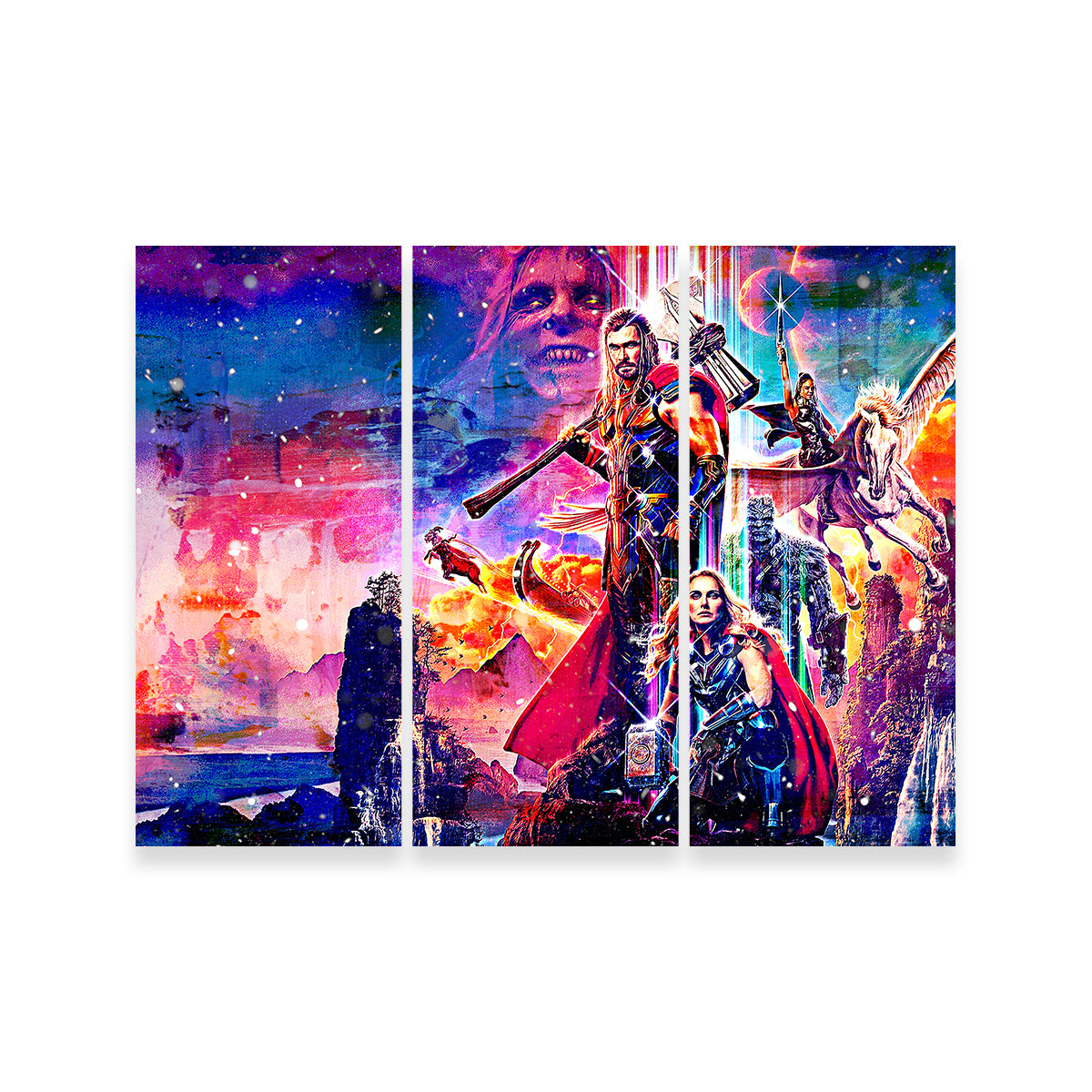 Stunning Love and Thunder Wall Art for a Captivating Home Decor