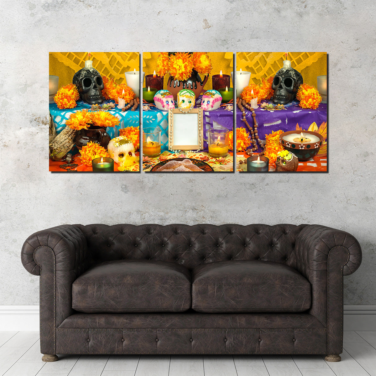 Authentic Day of the Dead Altar Wall Art for Stunning Home Decor