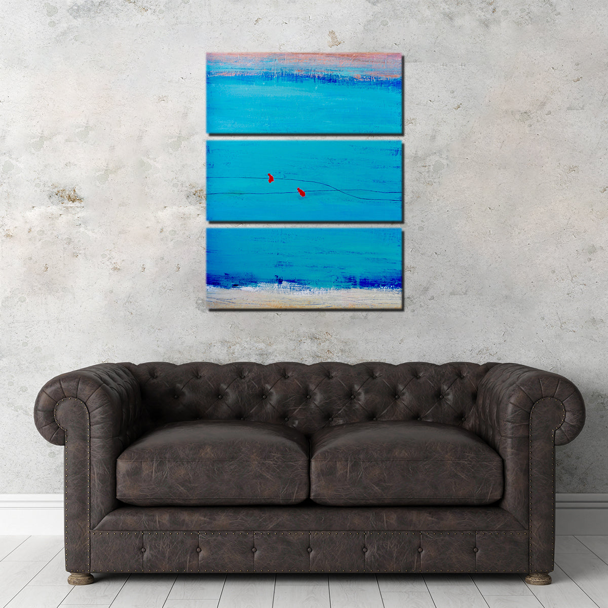Stunning Birds on Wire Wall Art by Peggy Hinaekian