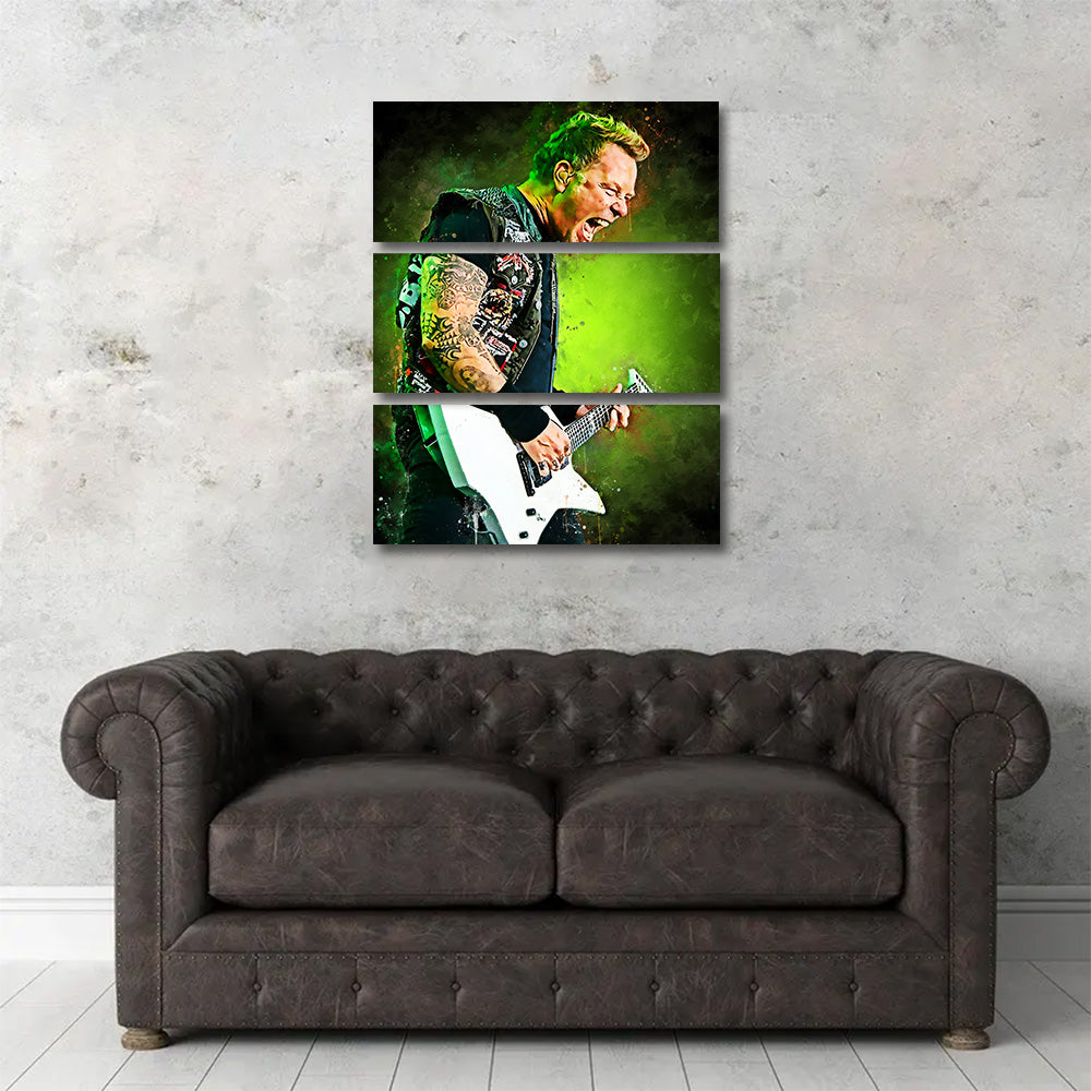 James Hetfield Stunning Painting Wall Art for Home Decor