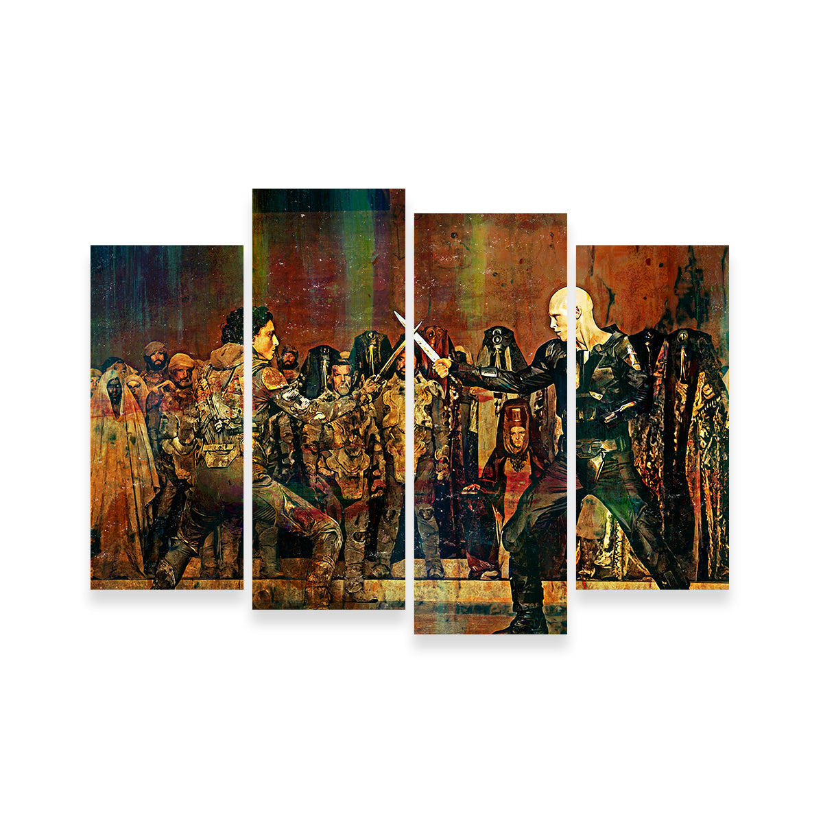 Exclusive Paul Vs. Feyd Rautha Wall Art - Premium Decor for Your Space