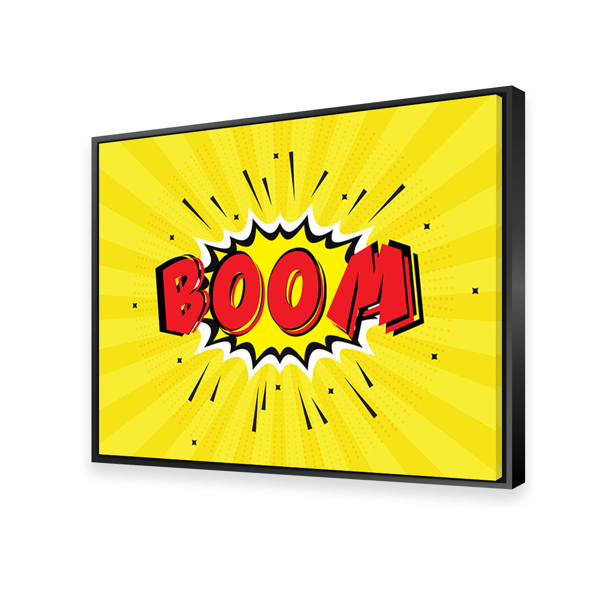 Boom1 Stunning Wall Art - Sustainable Kiln - Dried Pine Wood Frame