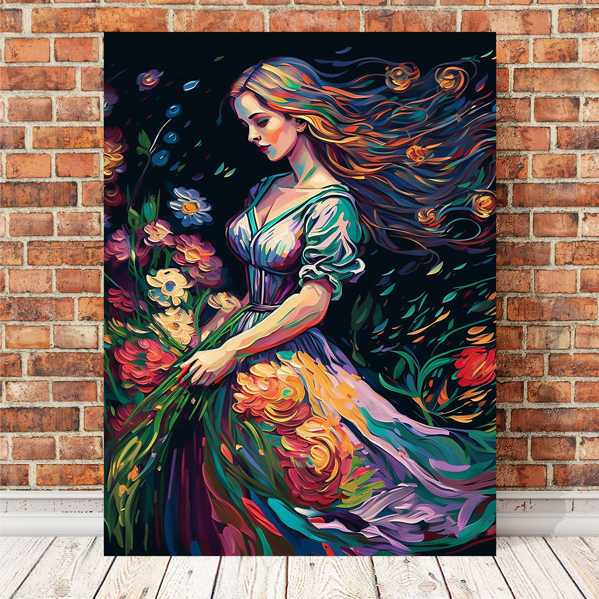 The Florist's Dream: Exquisite Wall Art by Jennifer Hotai