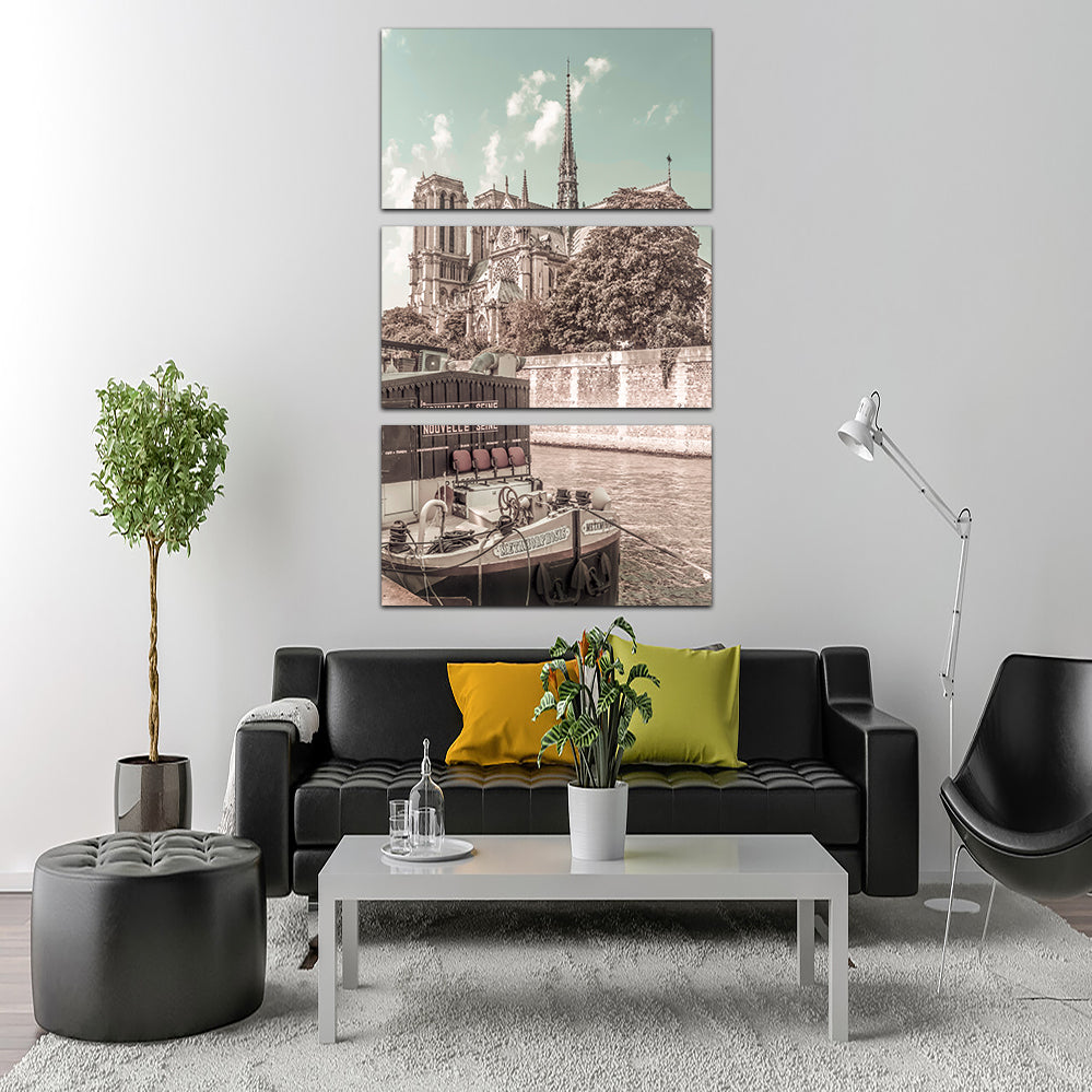 Exquisite Paris Cathedral Notre Dame Wall Art by Melanie Viola