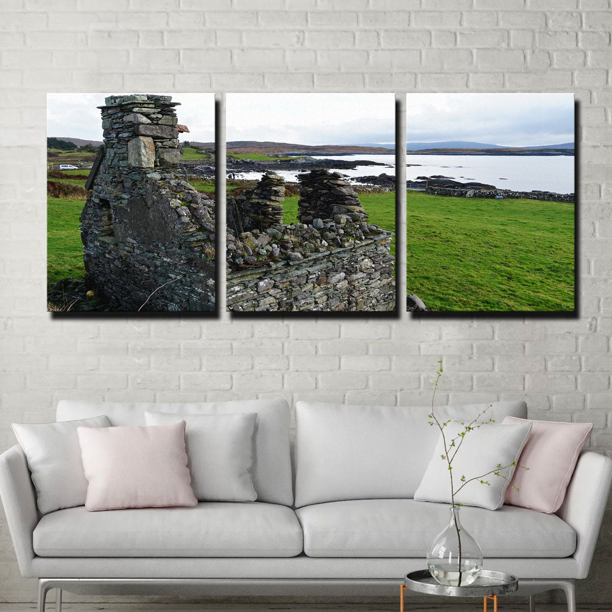 Enchanting Abandoned House in Trafask, Ireland Wall Art by David Campbell