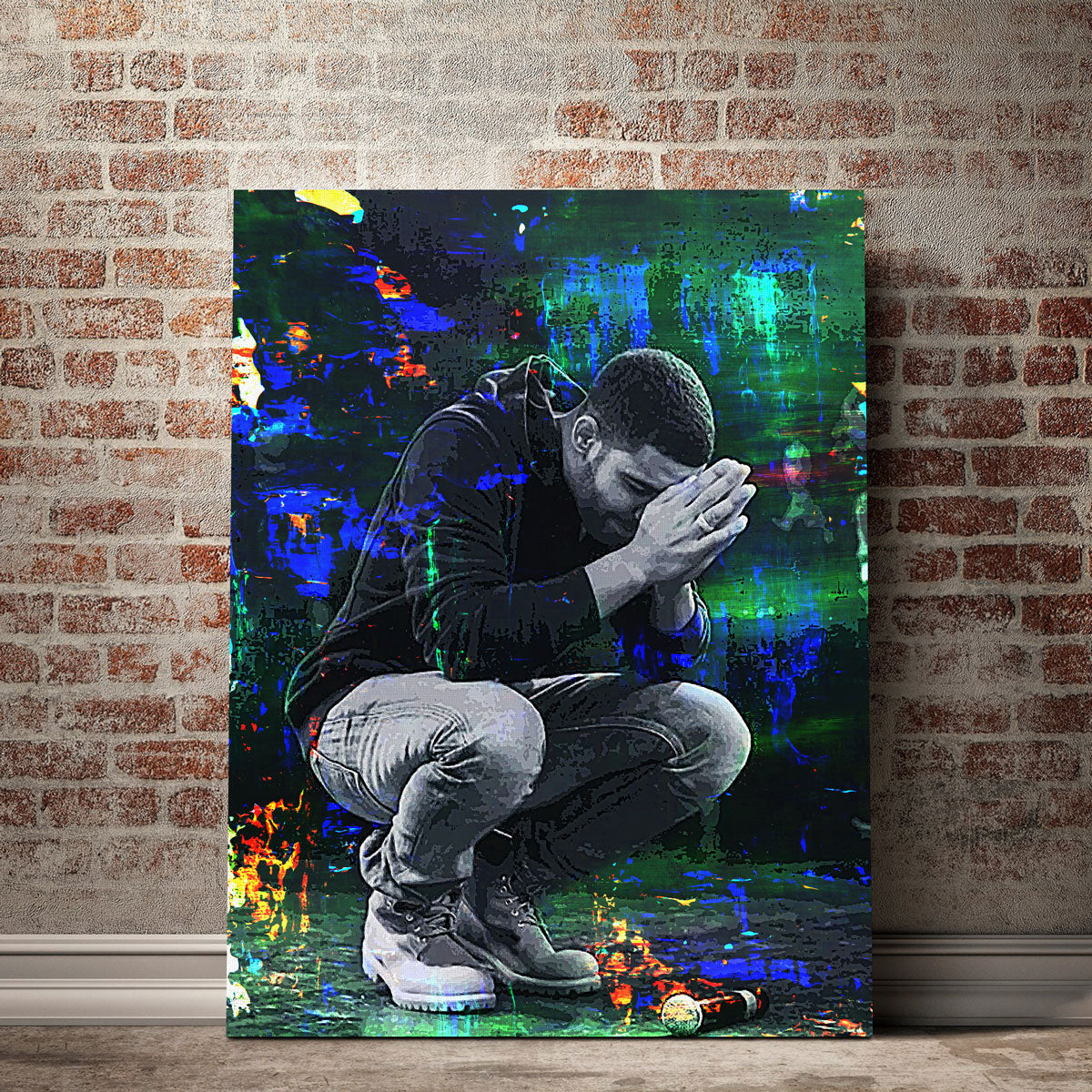 Stunning Praying Drake Wall Art for Home Decor