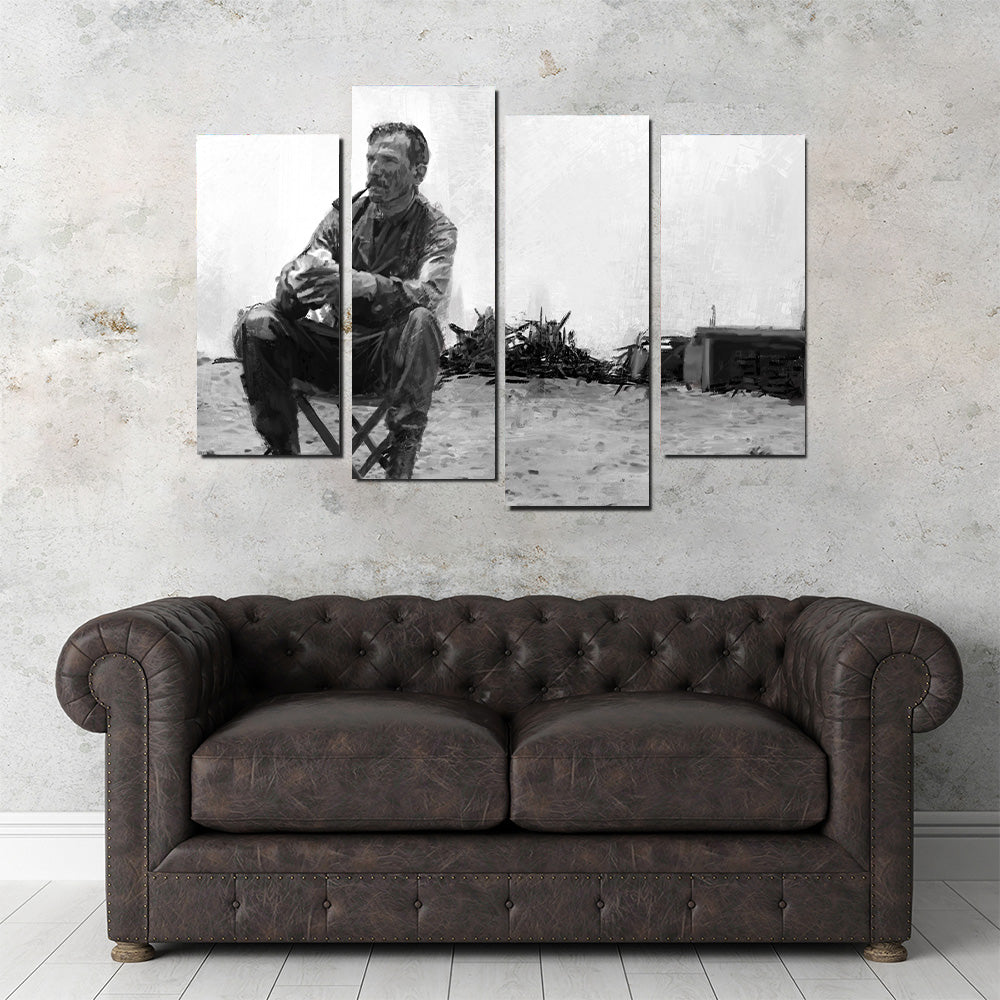 Daniel Plainview - There Will Be Blood Stunning Wall Art by Andy Brackpool