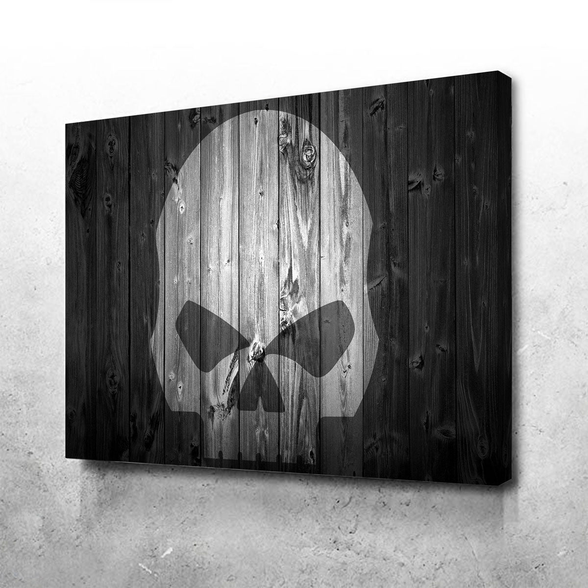 Stunning Harley Skull Canvas Wall Art for a Striking Home Decor