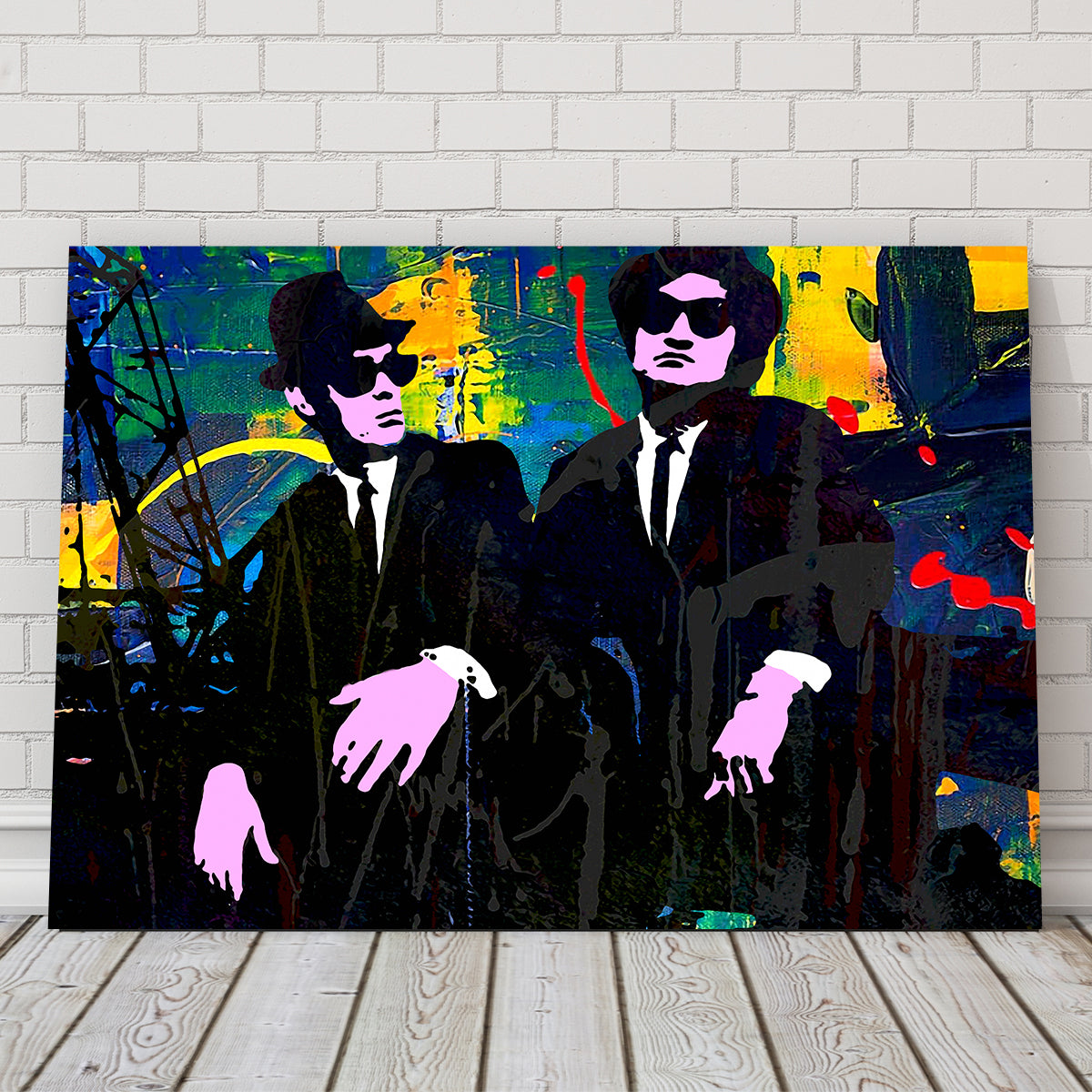 Stunning The Blues Brothers Wall Art by Stephen Chambers
