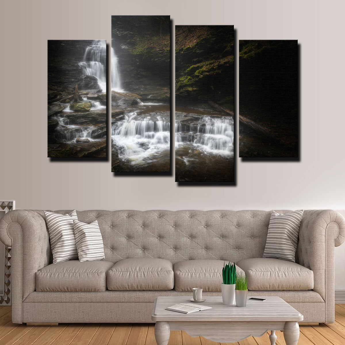 Exquisite Ricketts Glen Wall Art by Dennis Maida