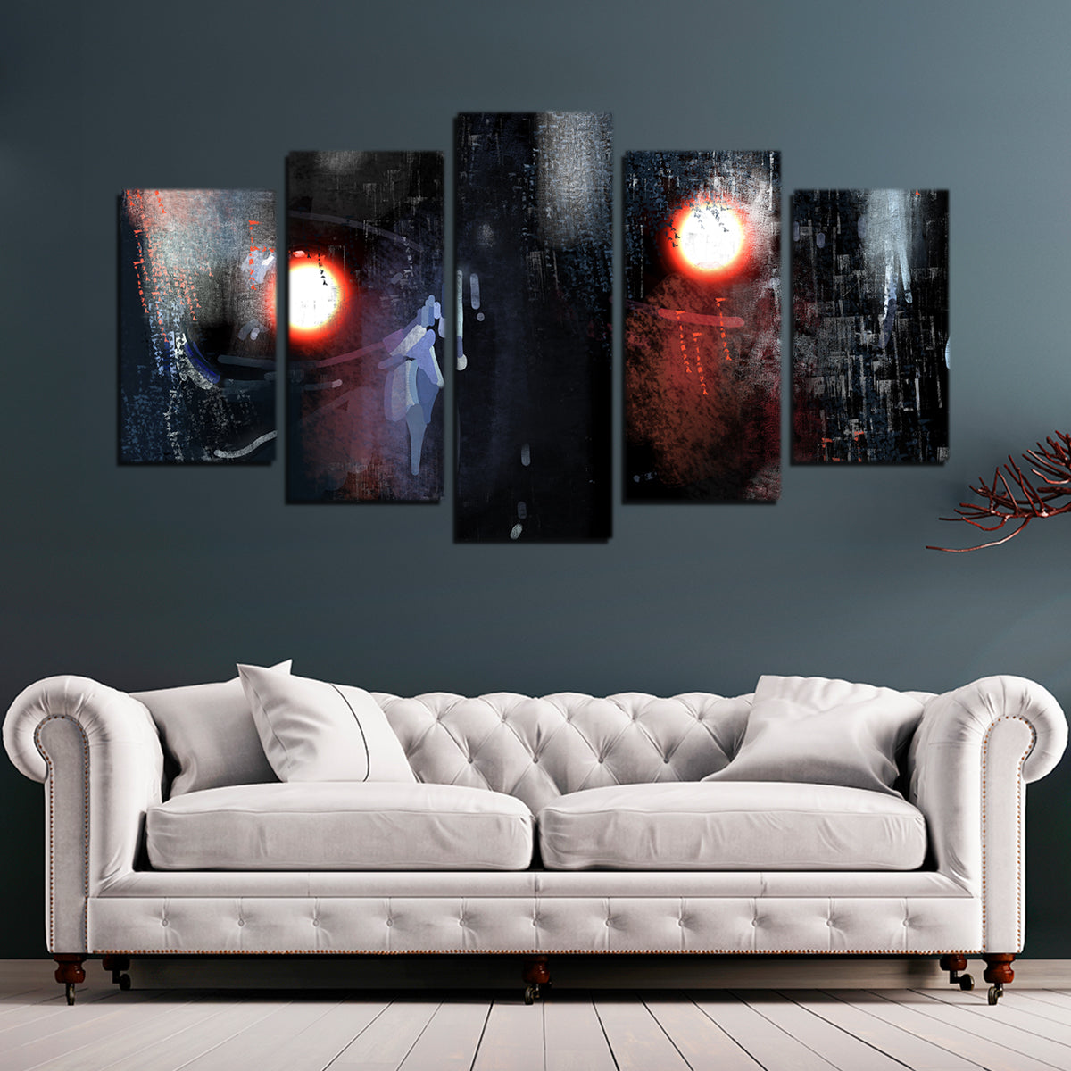 Stunning Terminator Eyes Wall Art by Andy Brackpool