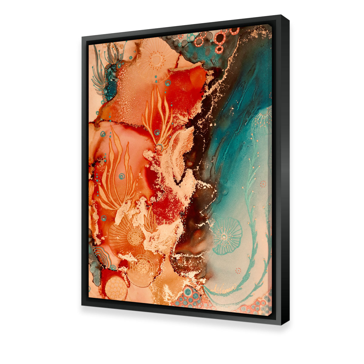 Stunning Glorious Reef Wall Art by Amy Tieman