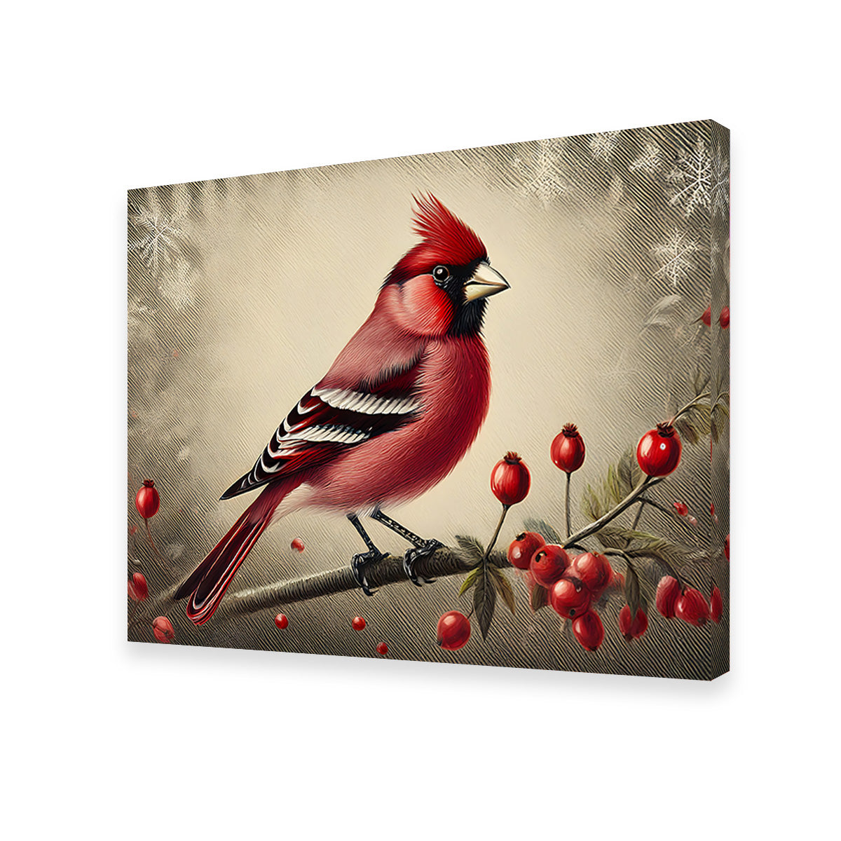 Exquisite Classic Northern Cardinal Wall Art for Home Decor