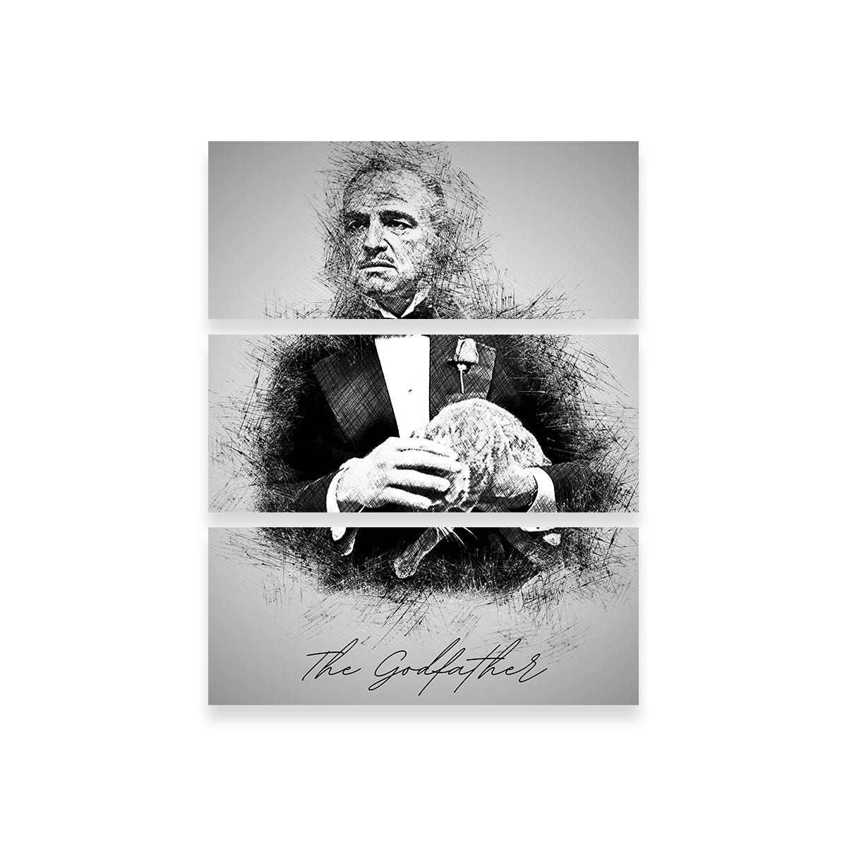 The Godfather Wall Art - Museum Quality Sustainable Pine Wood Canvas Print
