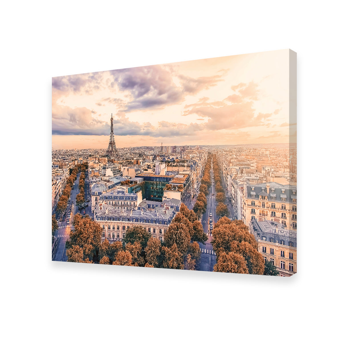 Stunning Paris Sunset Wall Art for Your Home Decor