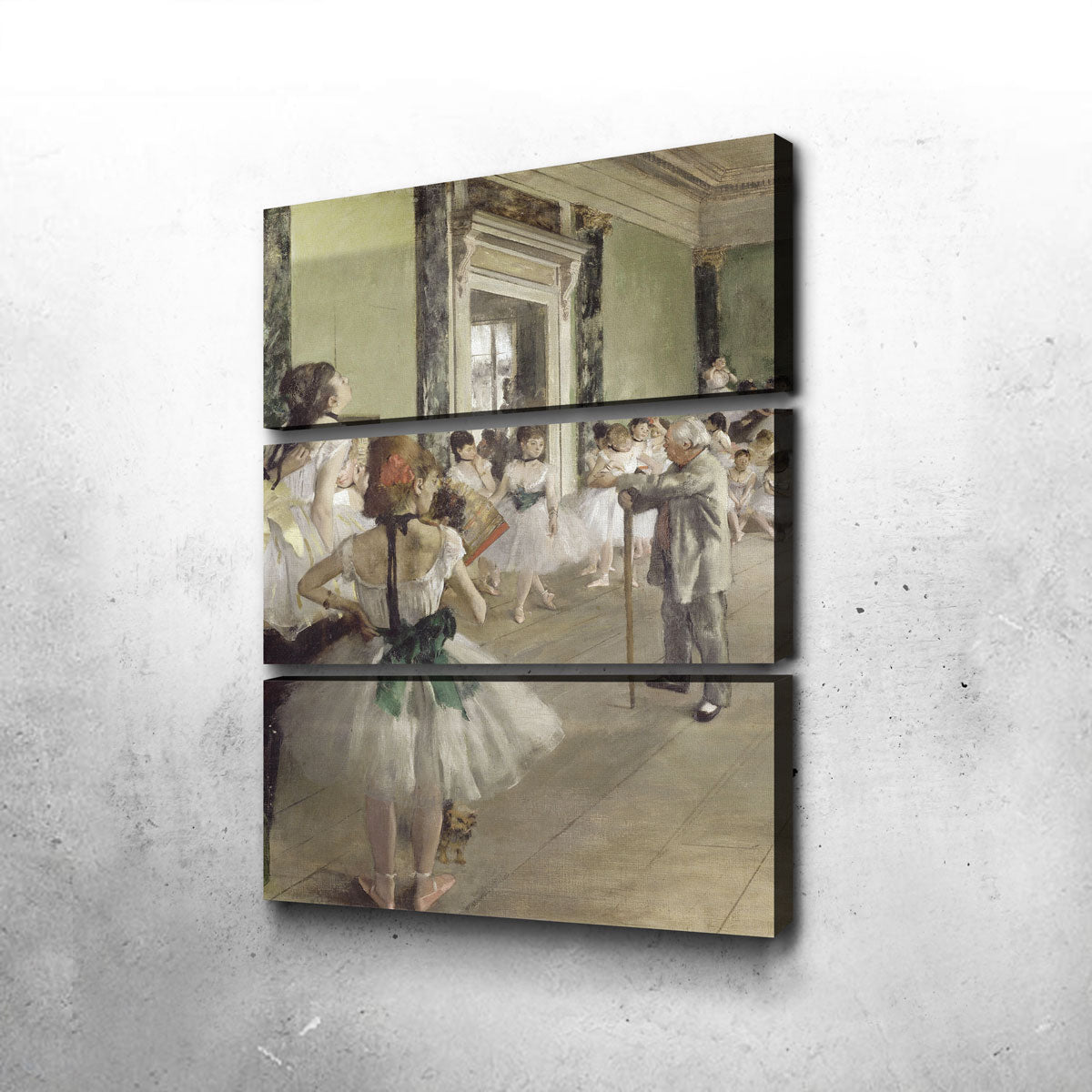Exquisite Edgar Degas' The Ballet Class Wall Art for Your Home