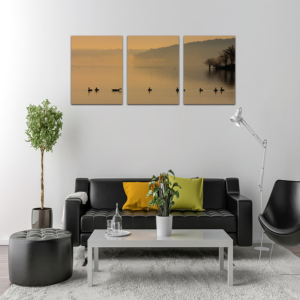 Stunning Geese on Lake Degray Wall Art for Your Home Decor