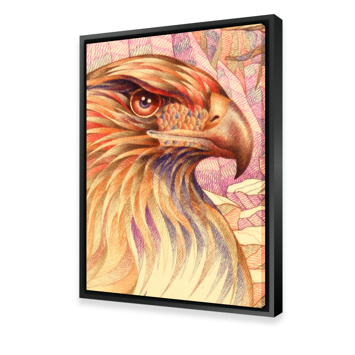 Eye - Catching Raptor's On The Lookout Wall Art for Your Home Decor