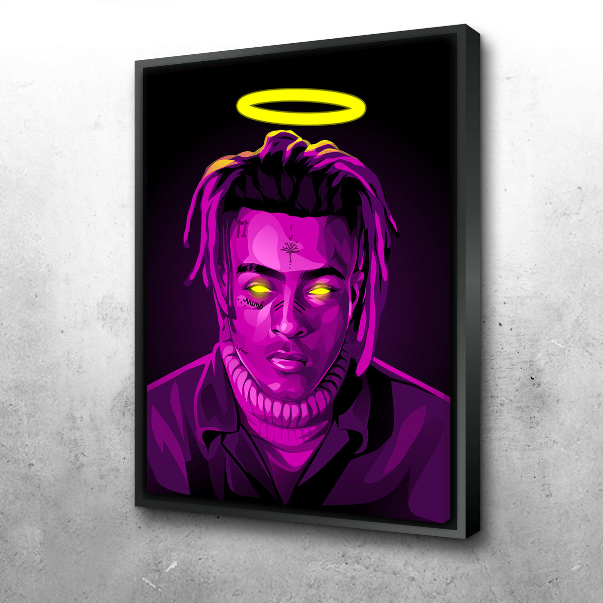Exclusive RIP Xxxtentacion Wall Art Tribute with Stunning Design