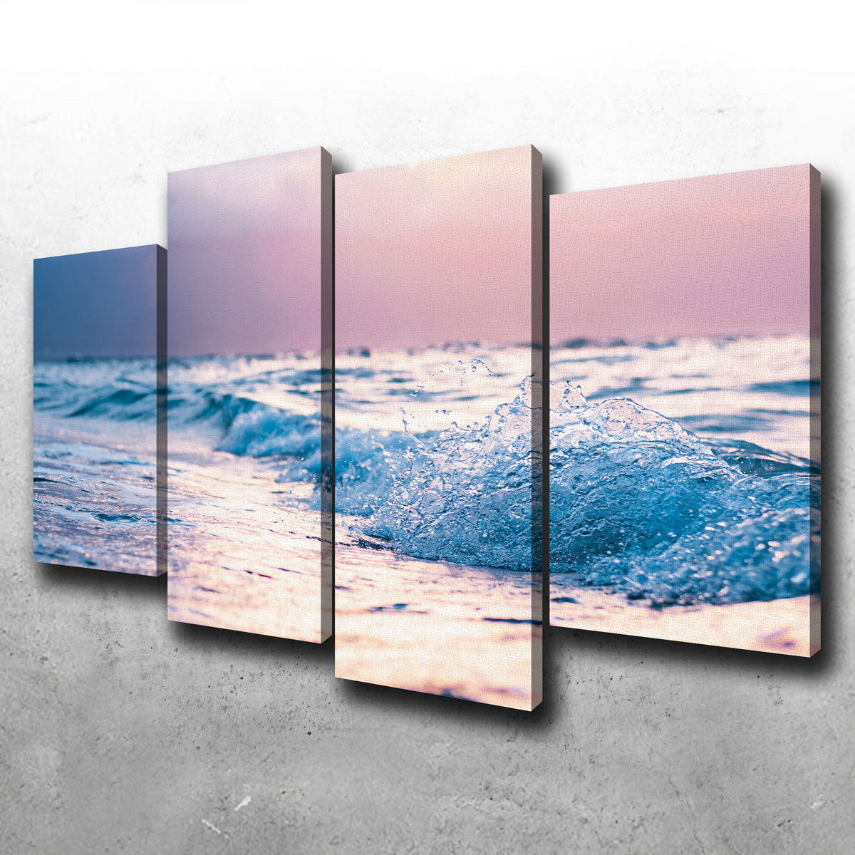 Stunning Pastel Waves Wall Art by Lucas Moore
