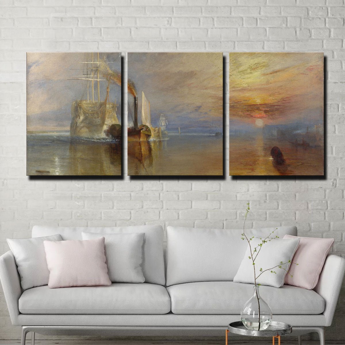 The Fighting Temeraire High - Quality Wall Art by Joseph Mallard William Turner