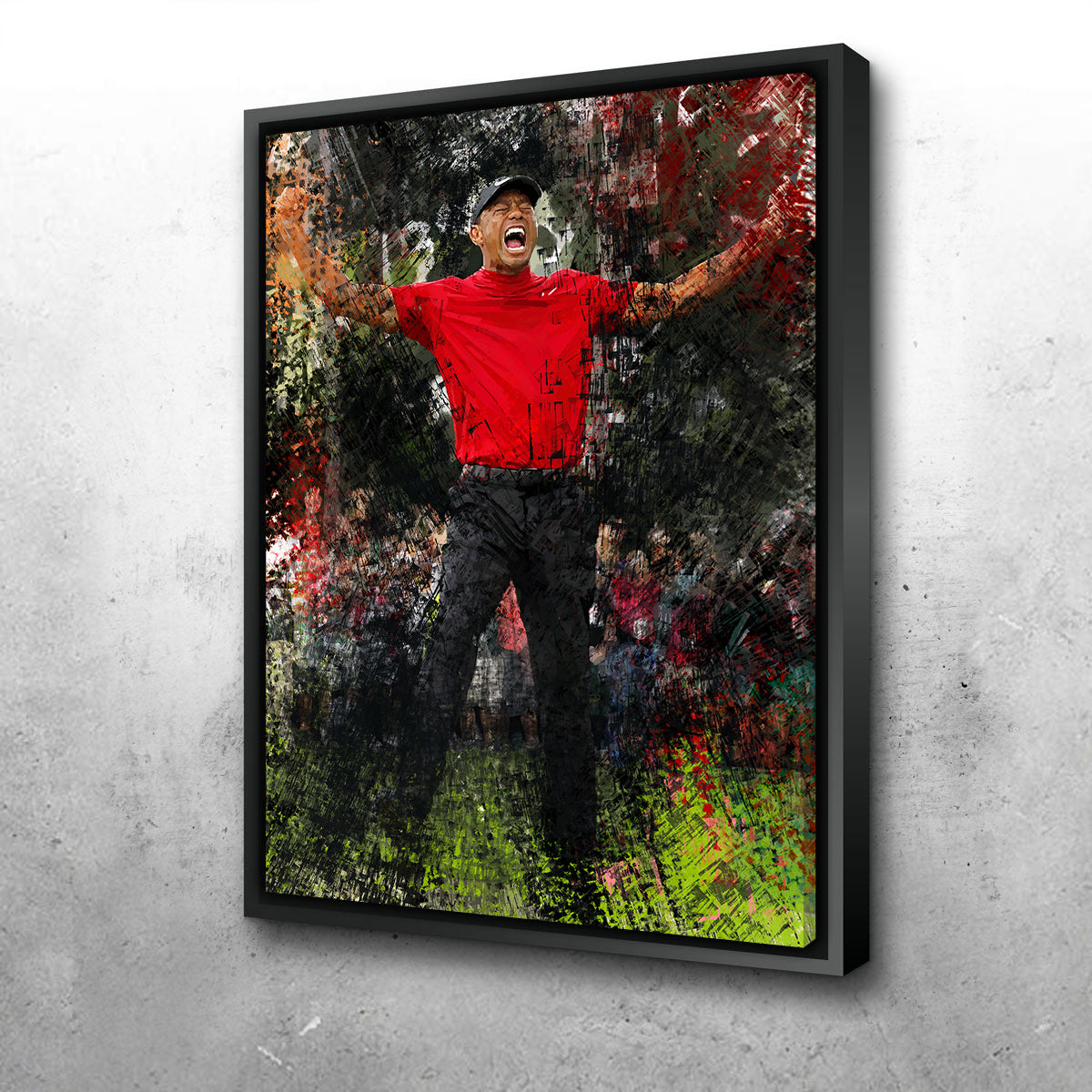 Stunning Go Tiger Wall Art by Andy Brackpool