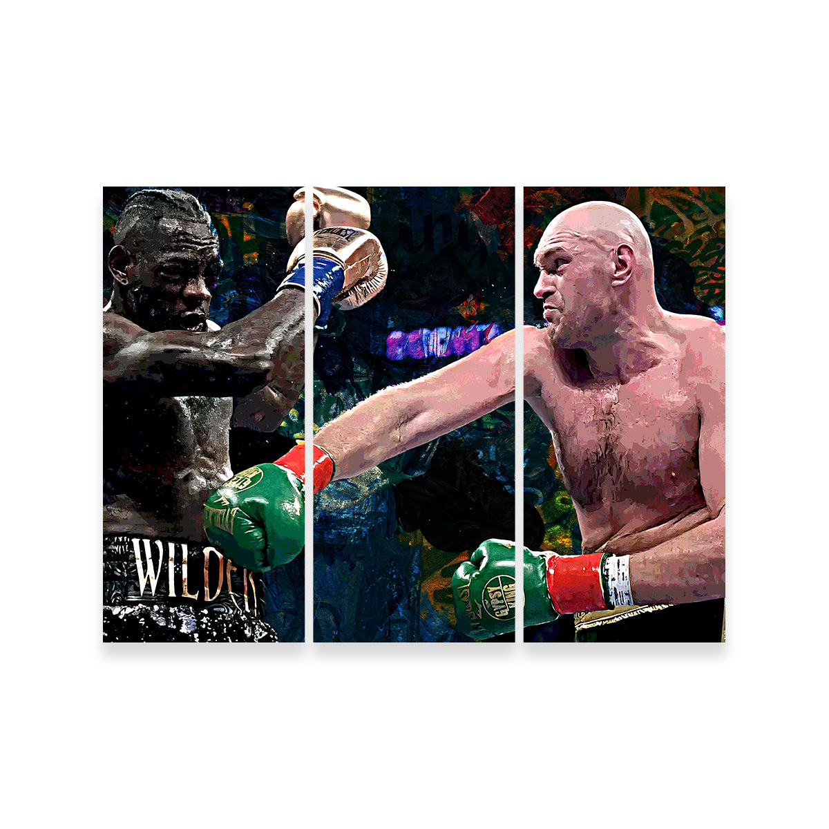 Exclusive Fury Vs. Wilder Wall Art for Stunning Home Decor